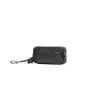 SQUADRA - Astuccio Pelle e Nylon 3 Zip-Nero