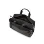 SQUADRA - Borsa da viaggio Cabina Pelle e Nylon-Nero