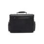 SQUADRA - Borsa Business con Patta Pelle e Nylon-Nero