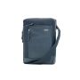 SQUADRA - Tracolla Media Pelle e Nylon - Blu Navy