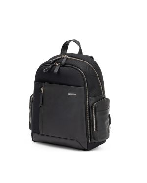 SQUADRA - Zaino Piccolo Pelle e Nylon