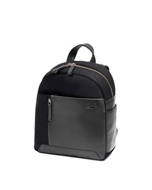 SQUADRA - Zaino City Pelle e Nylon