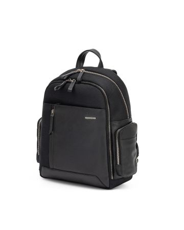 SQUADRA - Zaino Piccolo Pelle e Nylon