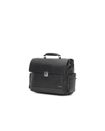 SQUADRA PLUS - Leder Laptoptasche