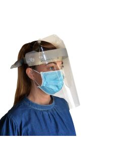 DISPOSITIVI SICUREZZA - Visiera Lunga Protezione Viso con Calotta Superiore