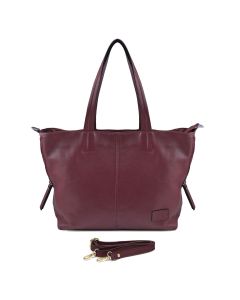 GAIA- Shopper in pelle bottolata