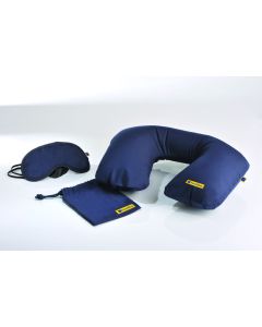 TRAVEL BLUE - Set Cuscino - Mascherina